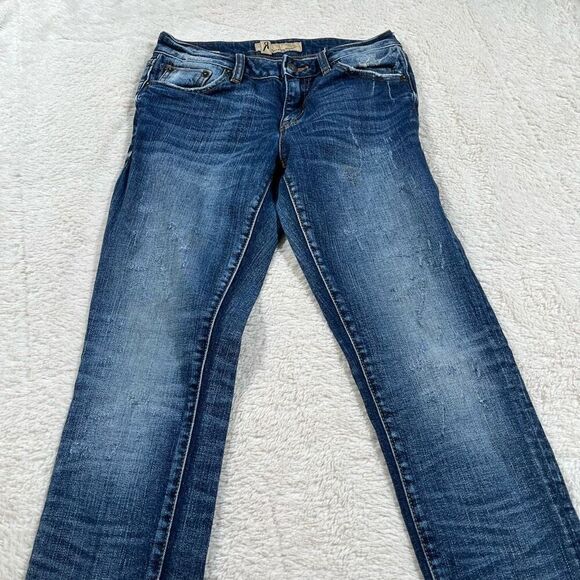 Remix by Rock Revival Women’s Skinny Distressed Jeans - Picture 4 of 9